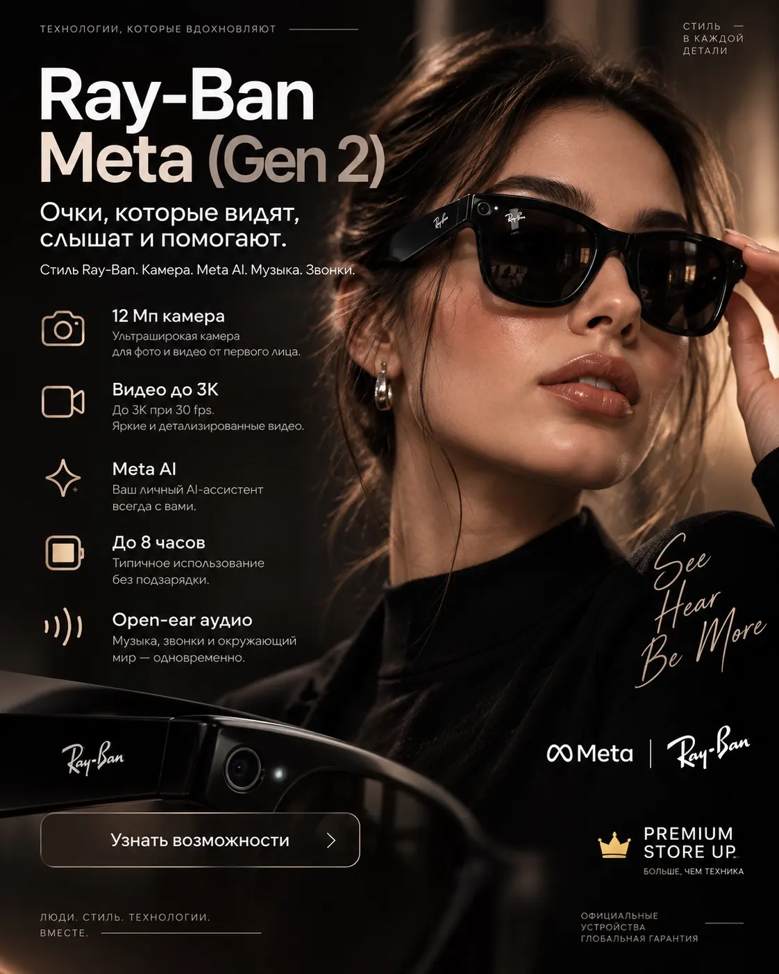 Ray-Ban Meta Gen 2 — купить в Казани Premium Store Ap