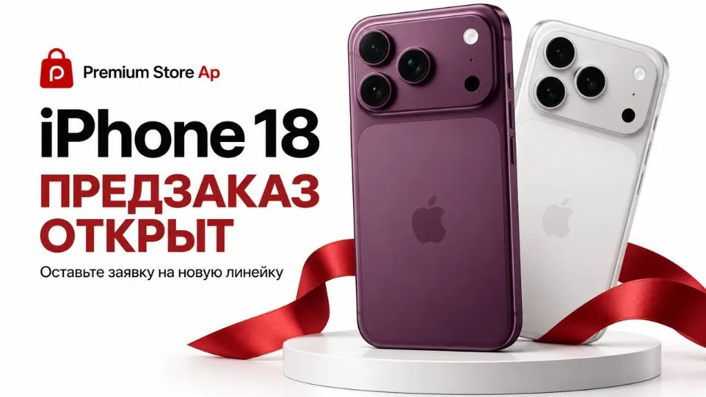 iPhone 18 — в наличии